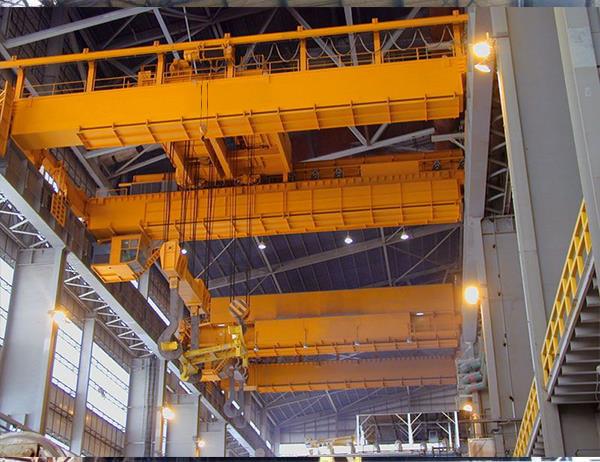 20 Ton -150 Ton Ladle Hook Casting Overhead Crane