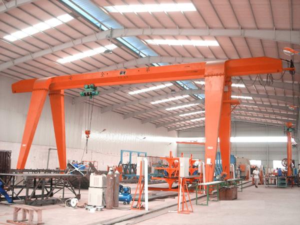 Fil-beraħ MH tip wieħed Girder ganċ Gantry Crane