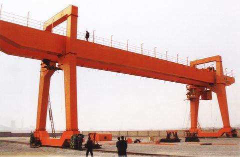 MG Tip 50 Ton Mobile Double Beam Gantry Crane Fil-Pakistan